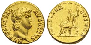Nero (54-68), Aureus, Rome, ca. AD 64-68; AV ... 