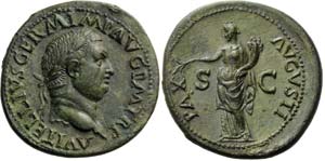 Vitellius (69), Sestertius, Rome, ca. late ... 