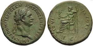 Domitian (81-96), Sestertius, Rome, AD ... 