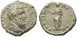 Pertinax (193), Denarius, Rome, 1st January ... 