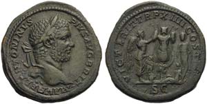 Caracalla (198-217), Sestertius, Rome, AD ... 