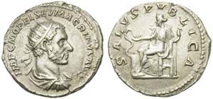 Macrinus (217-218), Antoninianus, Rome, ca. ... 