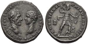 Macrinus with Diadumenian as Caesar ... 