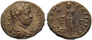 Elagabalus (218-222), As, Rome, AD 222; AE ... 