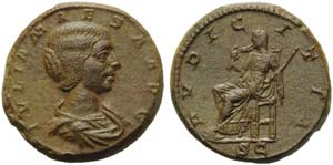 Julia Maesa, As struck under Elagabalus, ... 