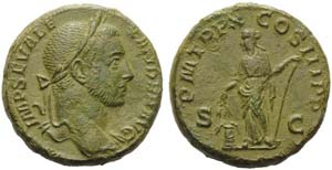 Severus Alexander (222-235), As, Rome, AD ... 