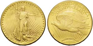 United States of America, 20 dollars, 1925; ... 