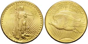 United States of America, 20 dollars, 1926; ... 