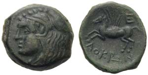 Bruttium, Lokroi Epizephyrioi, Bronze, 3rd ... 