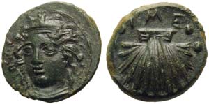 Sicily, Himera, Reduced Tetras, ca. 405-382 ... 