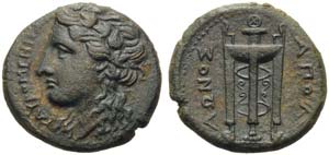 Sicily, Tauromenion, Hemilitron, ca. 336-317 ... 