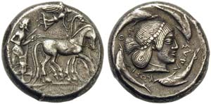 Sicily, Syracuse, Tetradrachm under the ... 