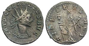 Claudius II (268-270). Radiate (19mm, 3.19g, ... 