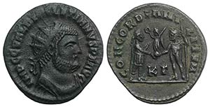 Diocletian (284-305). Radiate (21.5mm, ... 