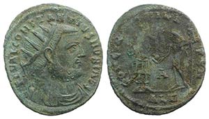 Constantius I (Caesar, 293-305). Radiate ... 
