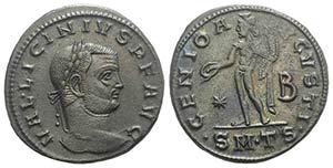 Licinius I (308-324). Æ Follis (26mm, ... 