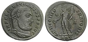 Licinius I (308-324). Æ Follis (24.5mm, ... 