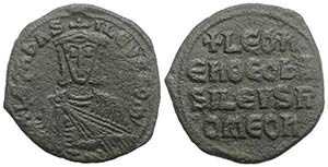 Leo VI (886-912). Æ 40 Nummi (26mm, 6.53g, ... 