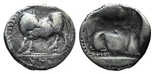 Southern Lucania, Sybaris, c. 550-510 BC. AR ... 