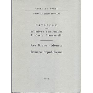 COCCHI ERCOLANI E. - Catalogo della ... 