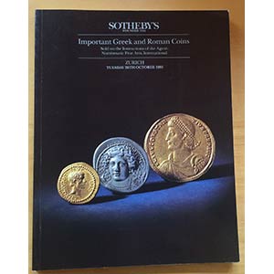 Sothebys. Catalogue of Important Greek and ... 