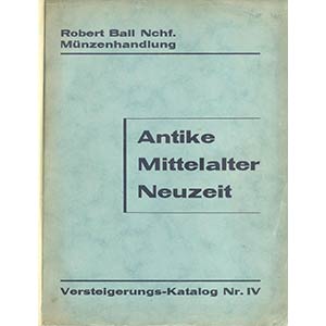 BALL ROBERT – Versteigerungs katalog n° ... 