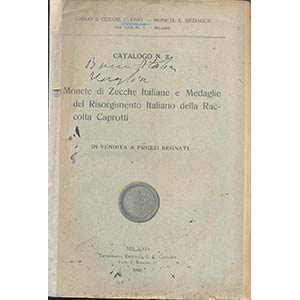 CLERICI C.& C. – Milano, 1908. catalogo ... 