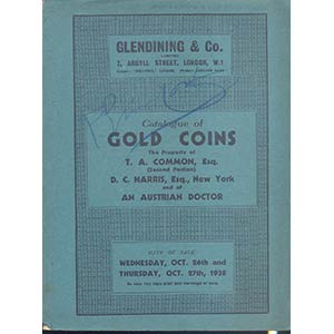 GLENDINING & CO – London 26/ 27-10-1938. ... 