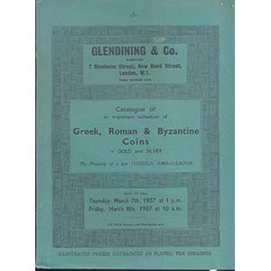 GLENDINING & CO. –London 7/8- 3-1957. ... 