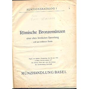 MUNZHANDLUNG - Basel 28-6-1934. Romischer ... 