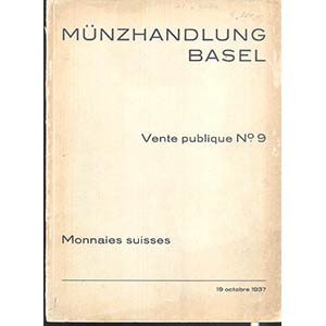 MUNZHANDLUNG. – Basel 19/20- 10-1937.  ... 