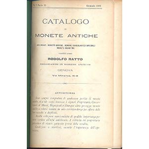 RATTO RODOLFO – Genova  1901 N° 7  parte ... 