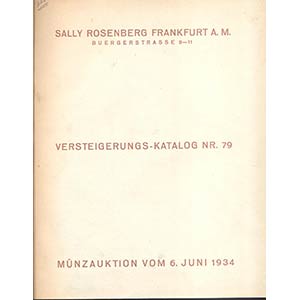 ROSENBERG SALLY – Frankfurt a.M. Katalog ... 