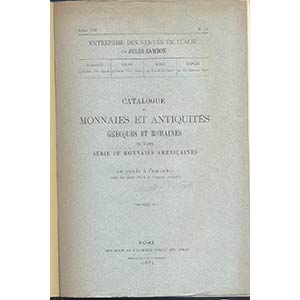 SAMBON JULES – Roma 1885. Catalogue a prix ... 