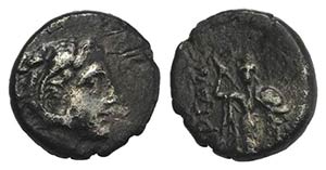 Mysia, Pergamon, c. 310-282 BC. AR Diobol ... 