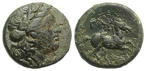 Troas, Gargara, 4th century BC. Æ (18mm, ... 