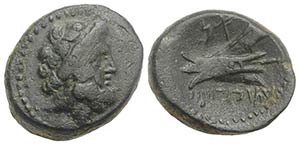 Phoenicia, Arados, c. 137-51 BC. Æ (16mm, ... 