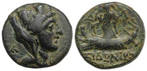 Phoenicia, Sidon, c. 2nd-1st century BC. Æ ... 