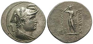 Baktria, Demetrios I (c. 200-185 BC). AR ... 