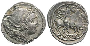 C series, Central Italy, c. 209-208 BC. AR ... 