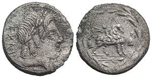 Mn. Fonteius C.f., Rome, 85 BC. AR Denarius ... 