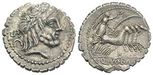 Q. Antonius Balbus, Rome, 83-82 BC. AR ... 