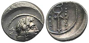 M. Plaetorius M.f. Cestianus, Rome, 69 BC. ... 