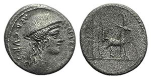 Cn. Plancius, Rome, 55 BC. AR Denarius ... 