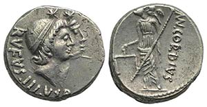 Roman Imperatorial, Mn. Cordius Rufus, Rome, ... 