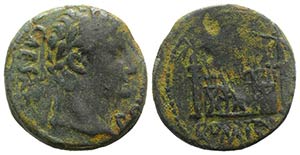 Augustus (27 BC-14 AD). Æ As (24mm, 8.03g, ... 