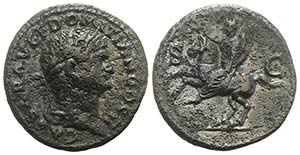 Domitian (Caesar, 69-81). Æ As (27mm, ... 