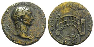 Trajan (98-117). Æ Sestertius (32.5mm, ... 