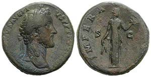 Antoninus Pius (138-161). Æ Sestertius ... 