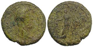 Commodus (177-192). Æ As (27mm, 12.41g, ... 
